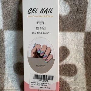 4/$12 - Gel Nail Wraps (lamp not included)